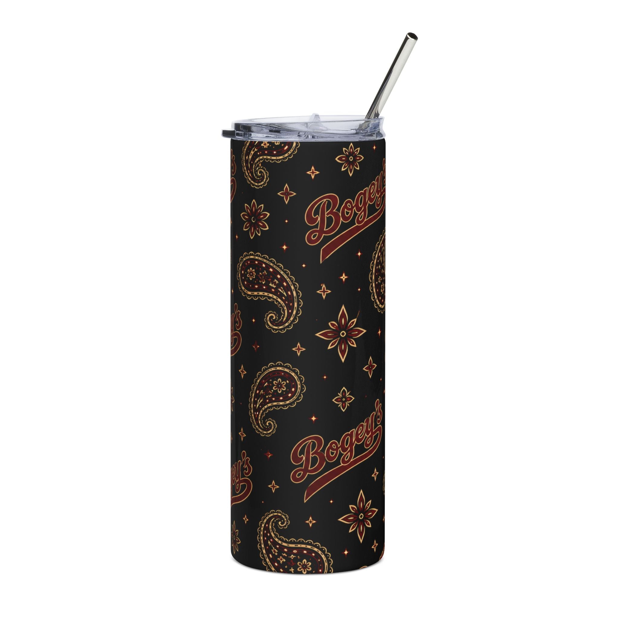 Monogram 'B' Paisley 20oz Stainless Tumbler