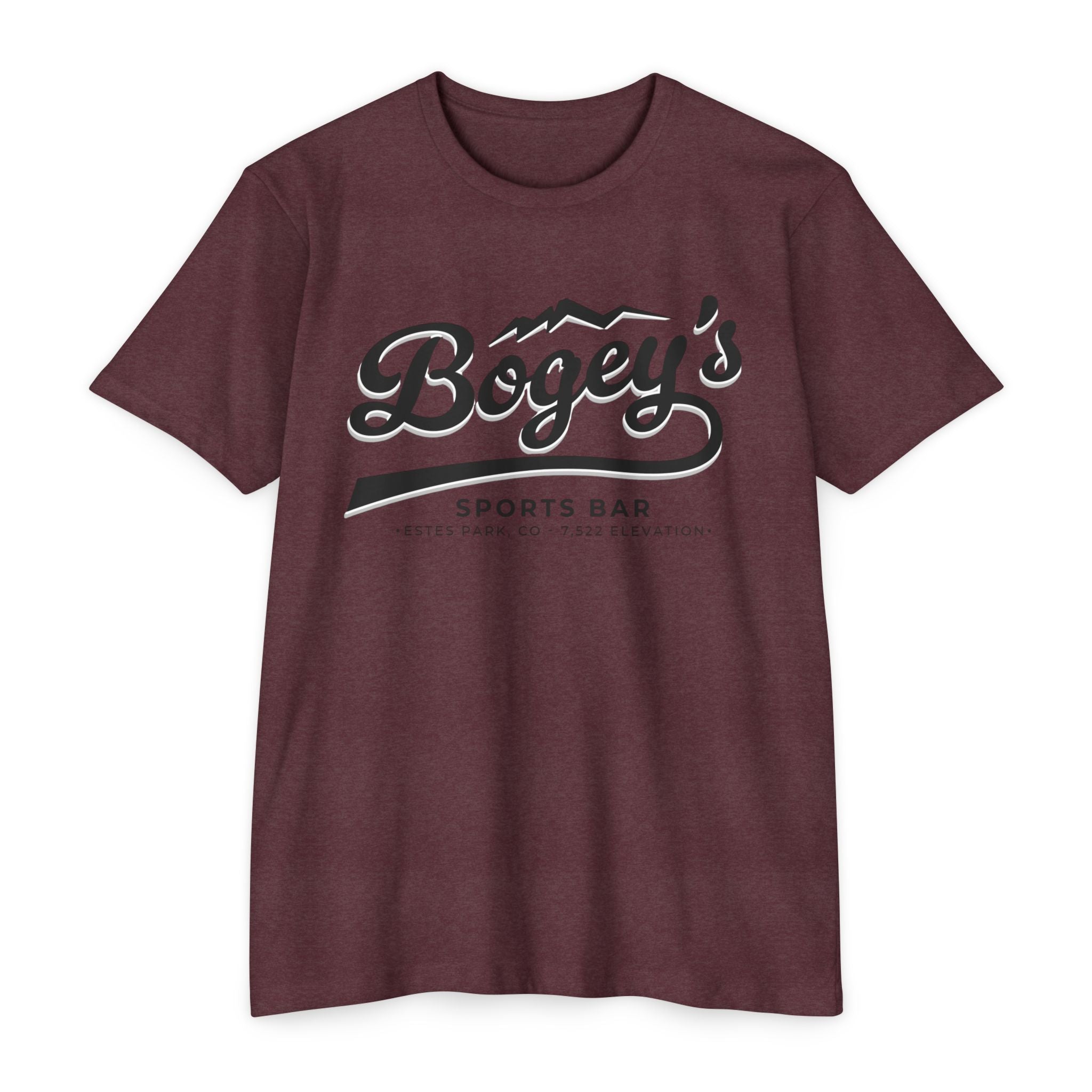 Bogey's Vintage Script T-Shirt — Retro Bar & Golf Tee