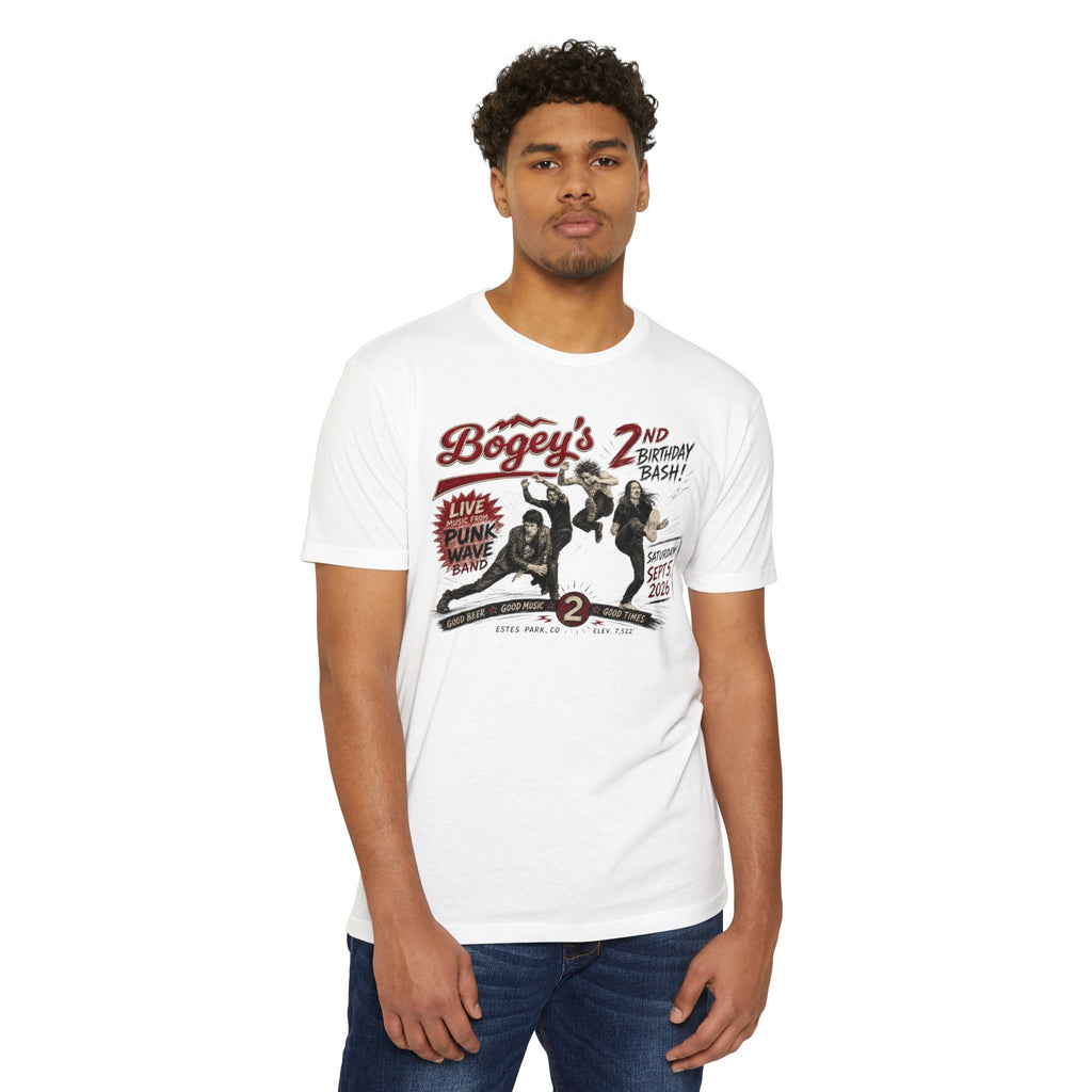 Bogey's 2nd Birthday Bash Vintage Punk Band T-Shirt