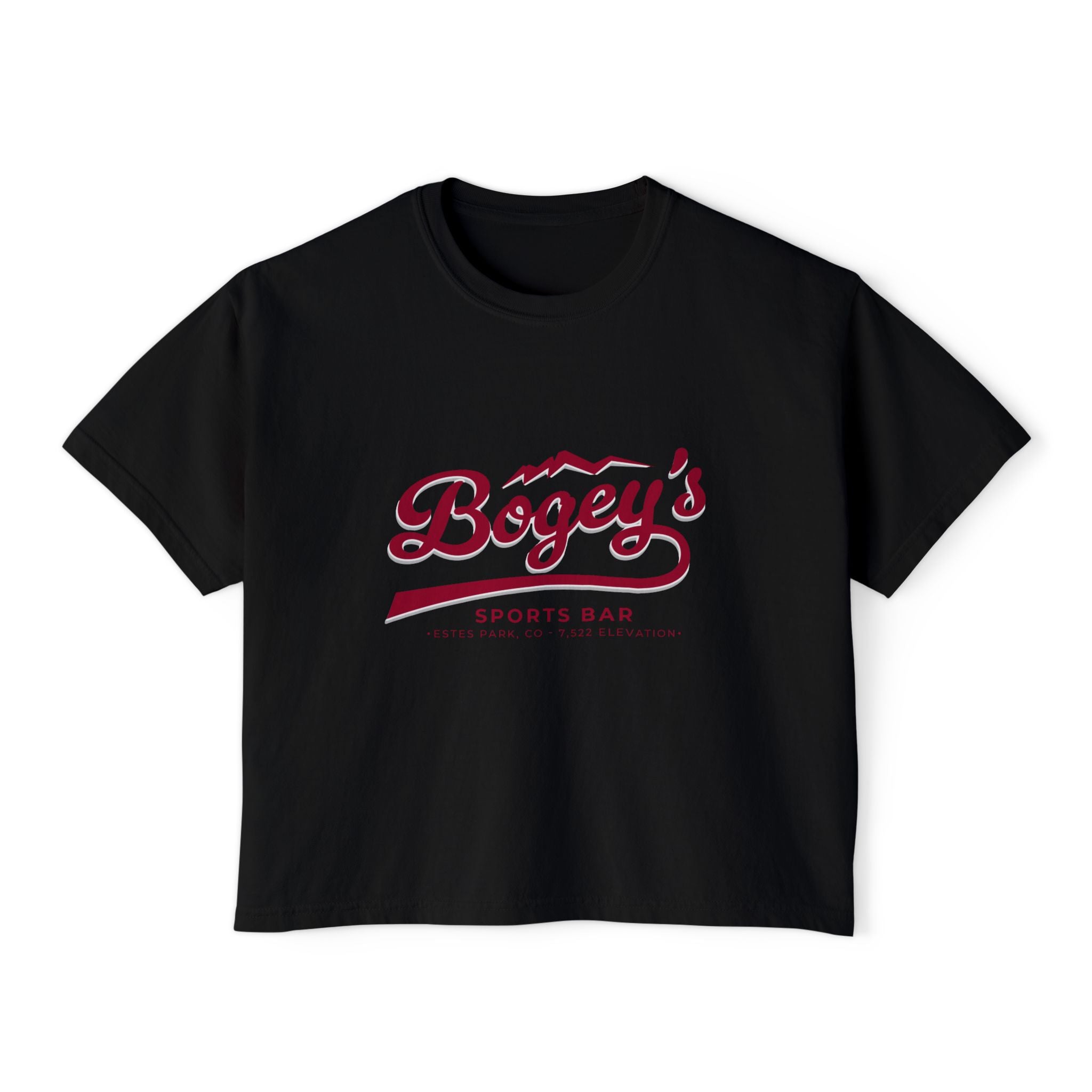 Women’s Boxy Tee | Available in Black and Gray