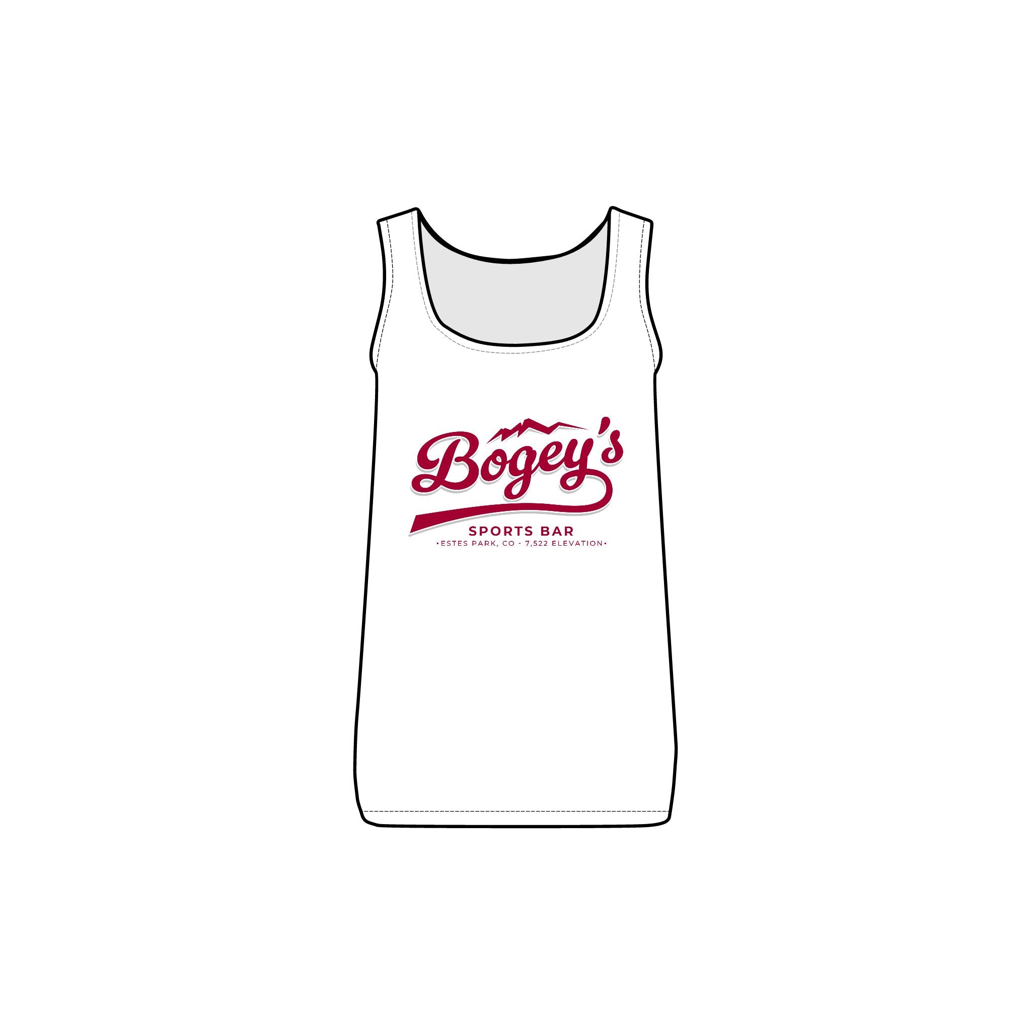 Women's Slim Tank Top | Available in Black and White