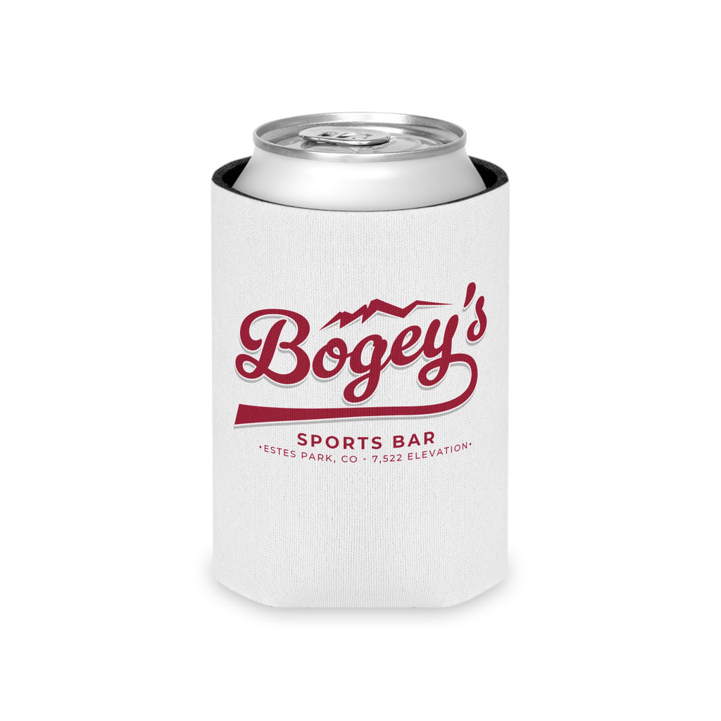 Bogey's Sports Bar Can Cooler – Estes Park Mountain Logo Koozie