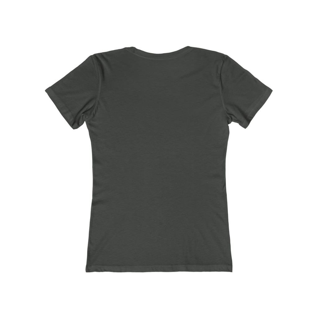 Boyfriend Tee for Women | Available in Heavy Metal and Cardinal Red