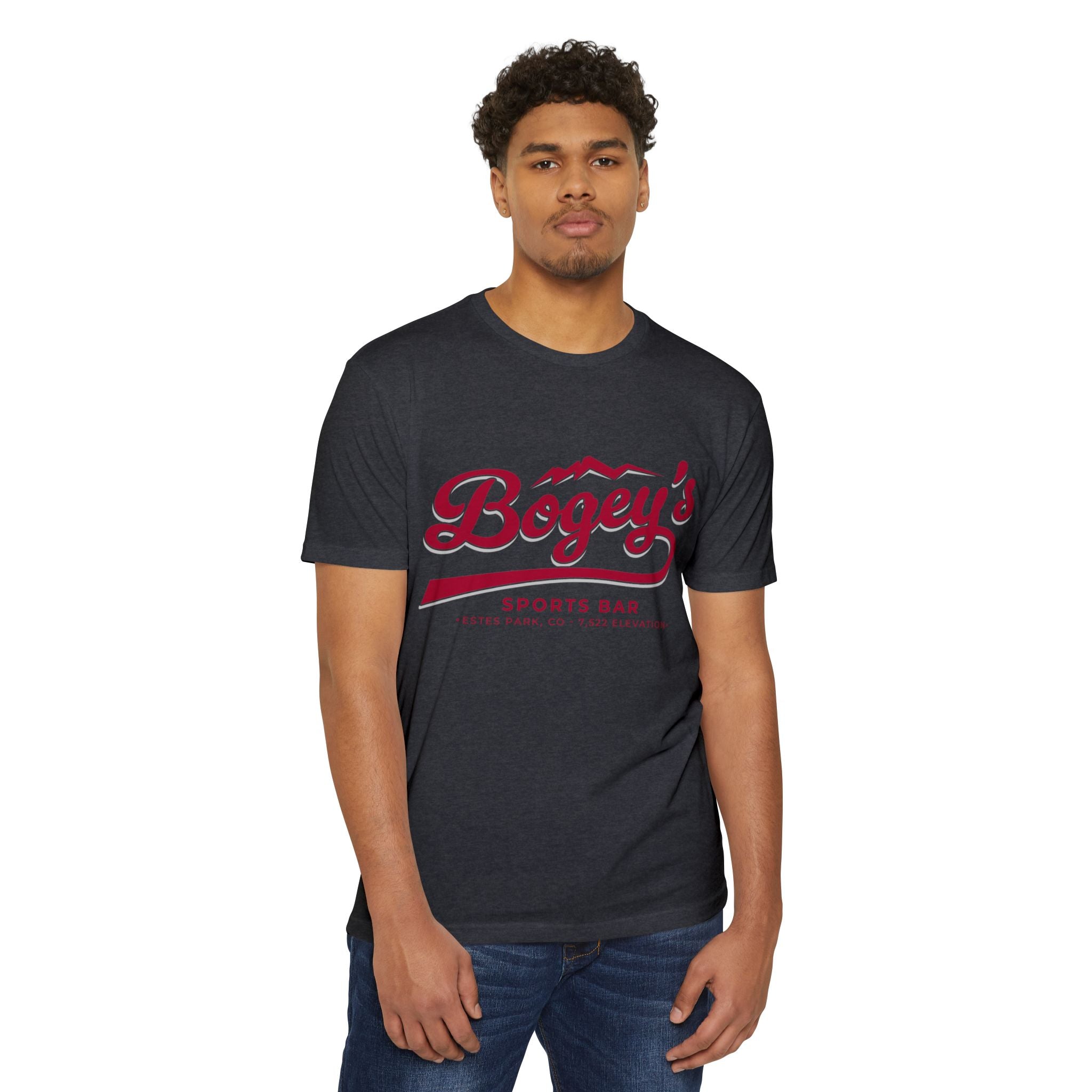 Bogey's Vintage Script T-Shirt — Retro Bar & Golf Tee