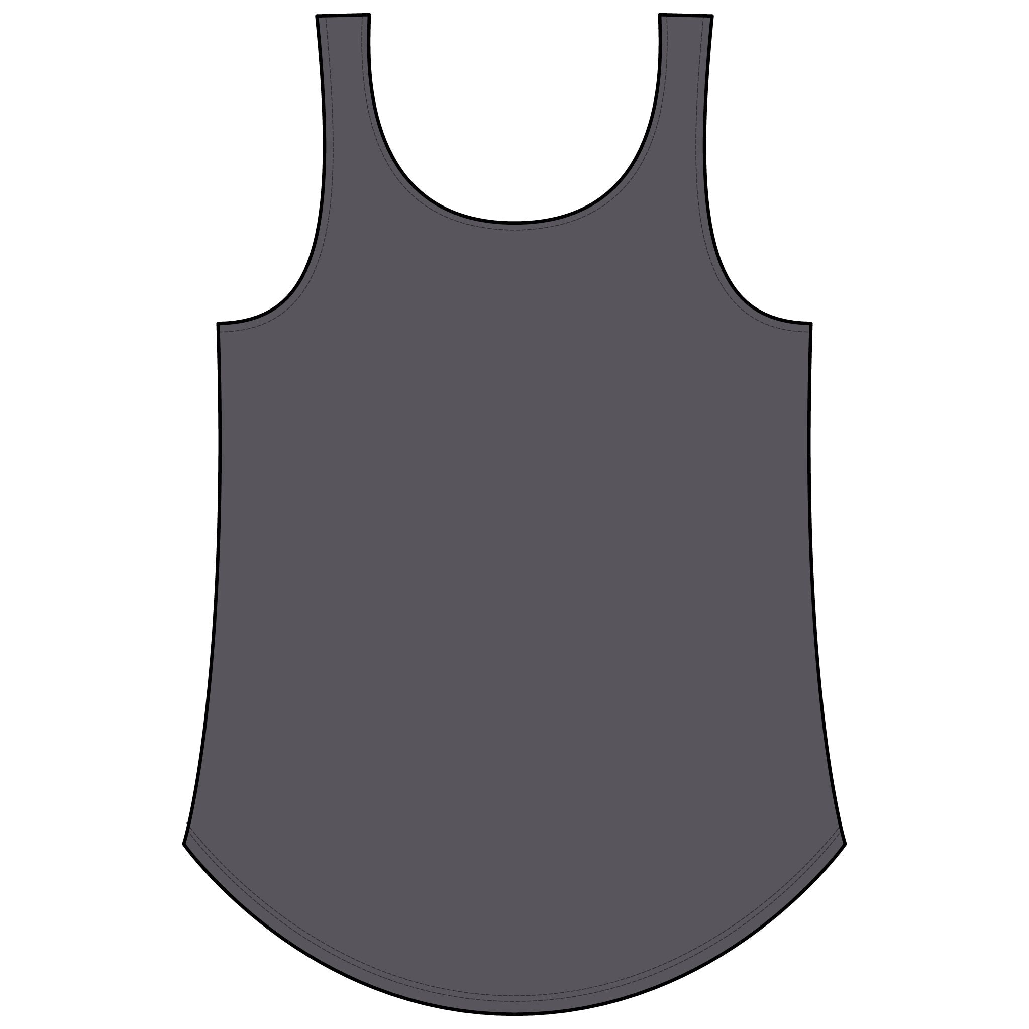 Boogie On Down to Bogey’s Women's Festival Tank – Retro Beach Music Graphic Tank