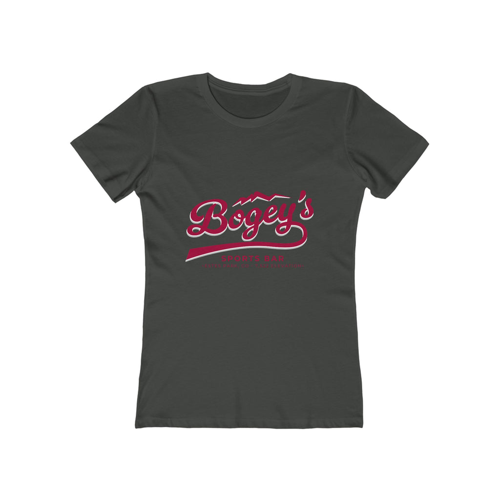 Boyfriend Tee for Women | Available in Heavy Metal and Cardinal Red