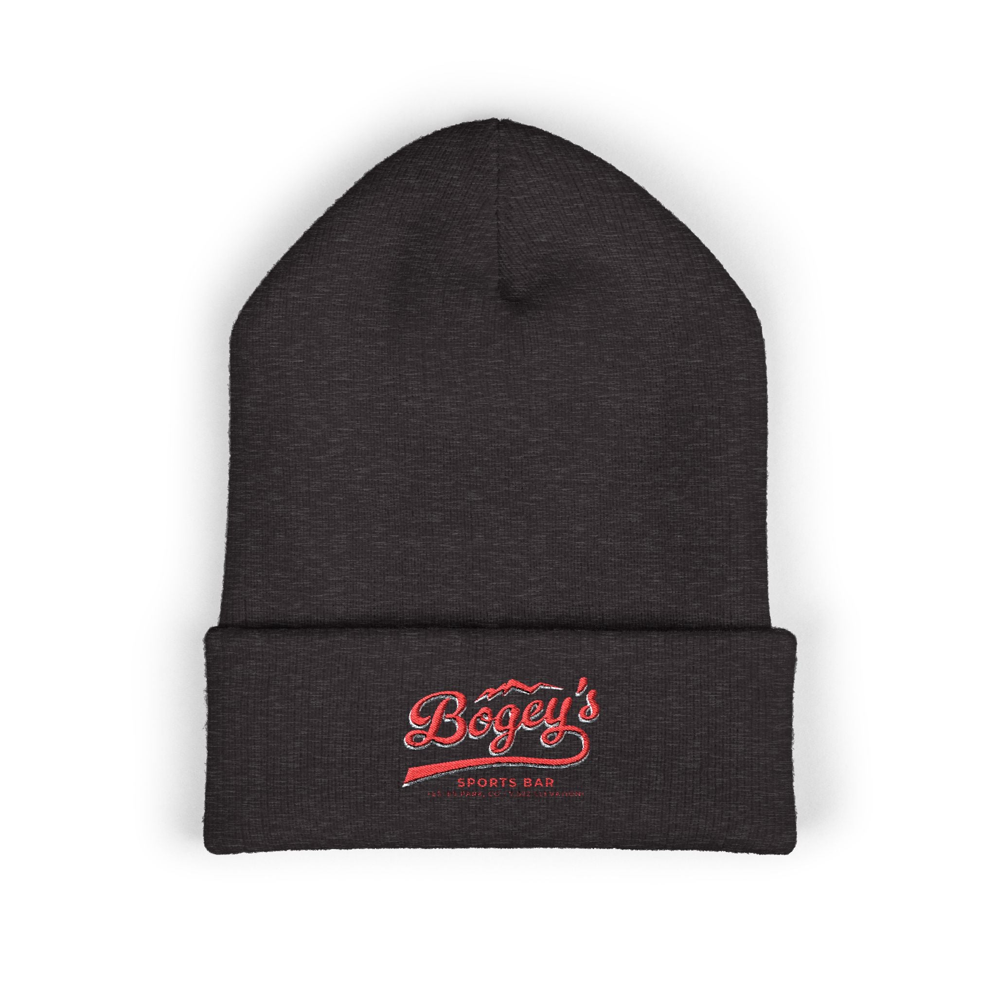 Classic Cuffed Beanie (Embroidered) | Available in Heather Gray and Dark Gray