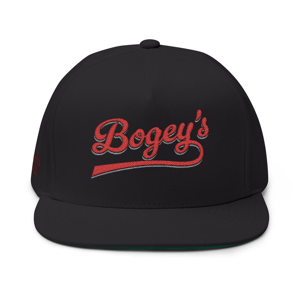 Flat Bill Cap (Embroidered) | Available in 3 different color options