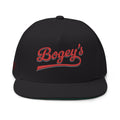 Flat Bill Cap (Embroidered) | Available in 3 different color options