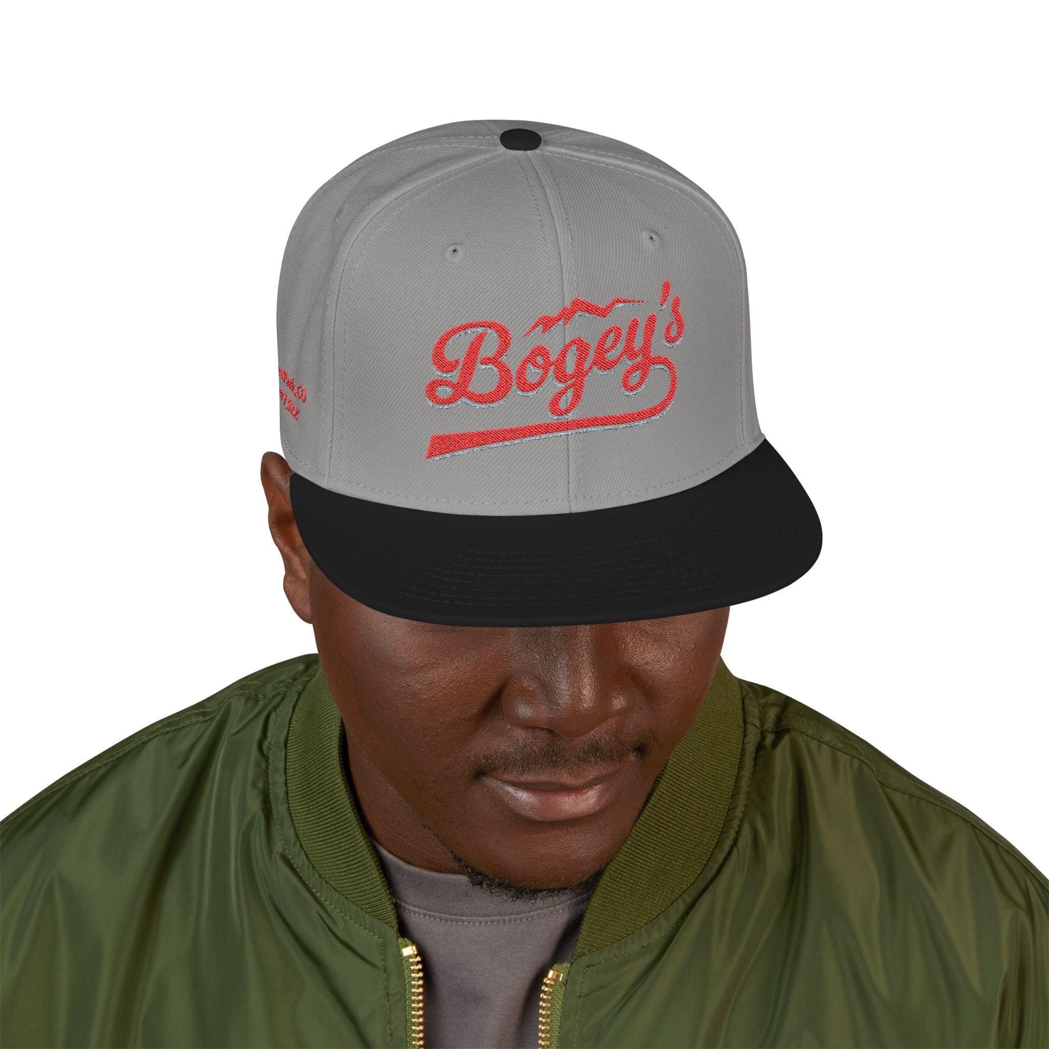Snapback Hat (Embroidered) | Available in 3 different color options