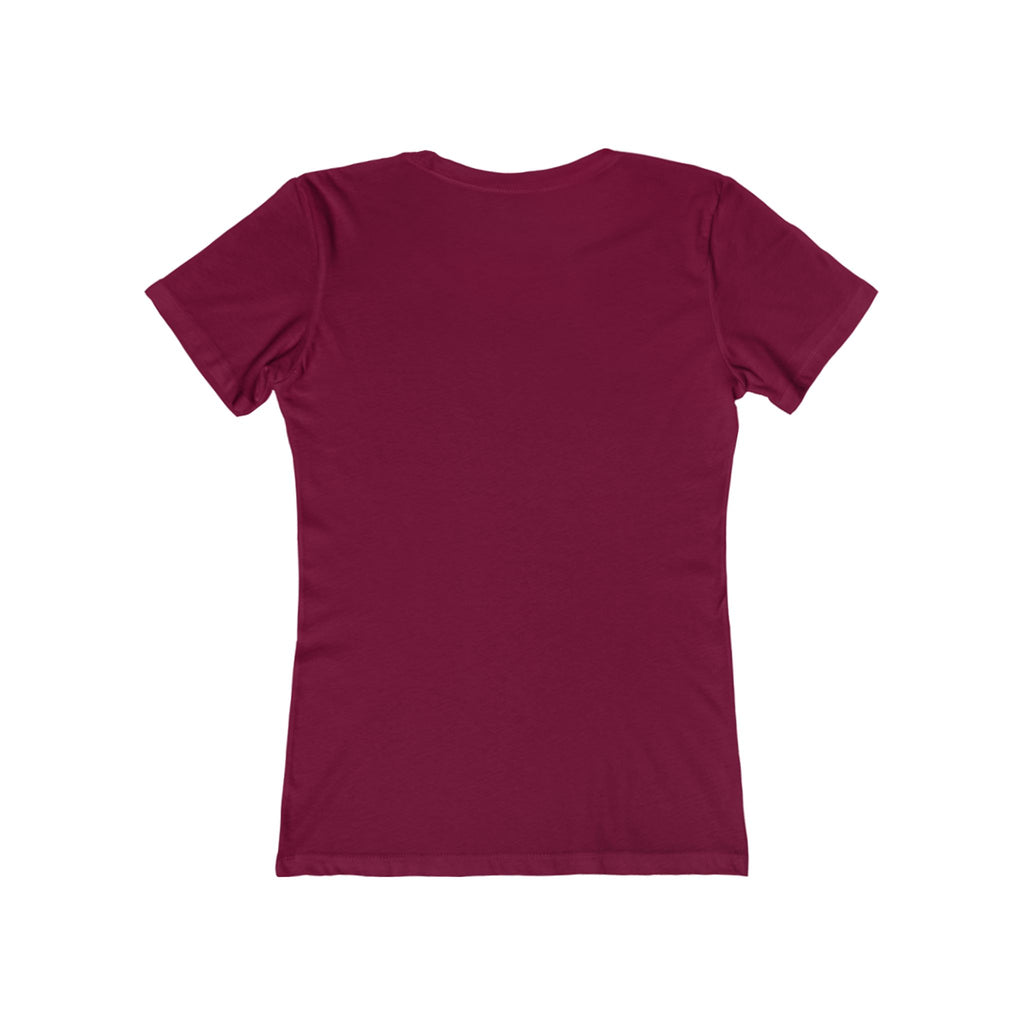 Boyfriend Tee for Women | Available in Heavy Metal and Cardinal Red
