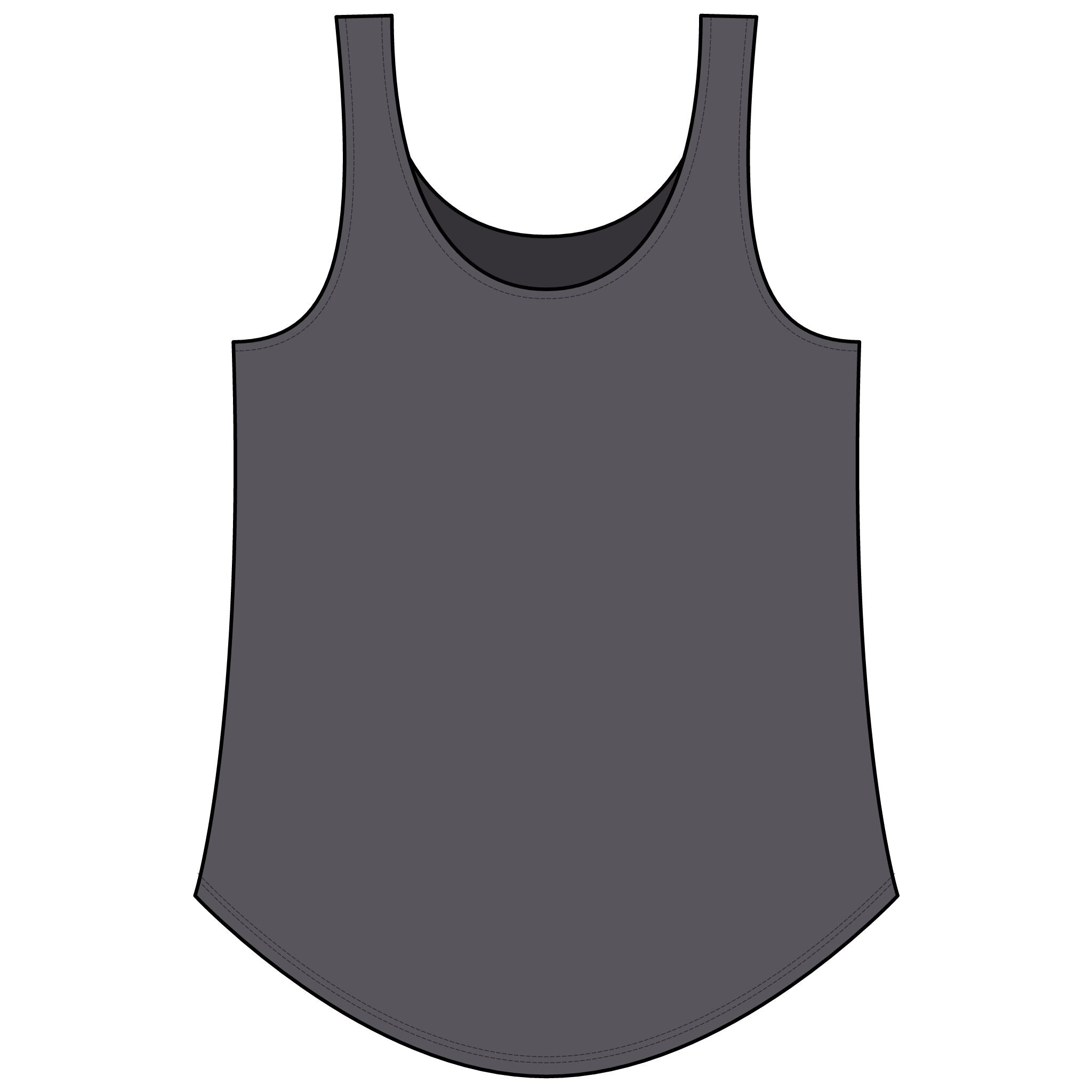 Boogie On Down to Bogey’s Women's Festival Tank – Retro Beach Music Graphic Tank