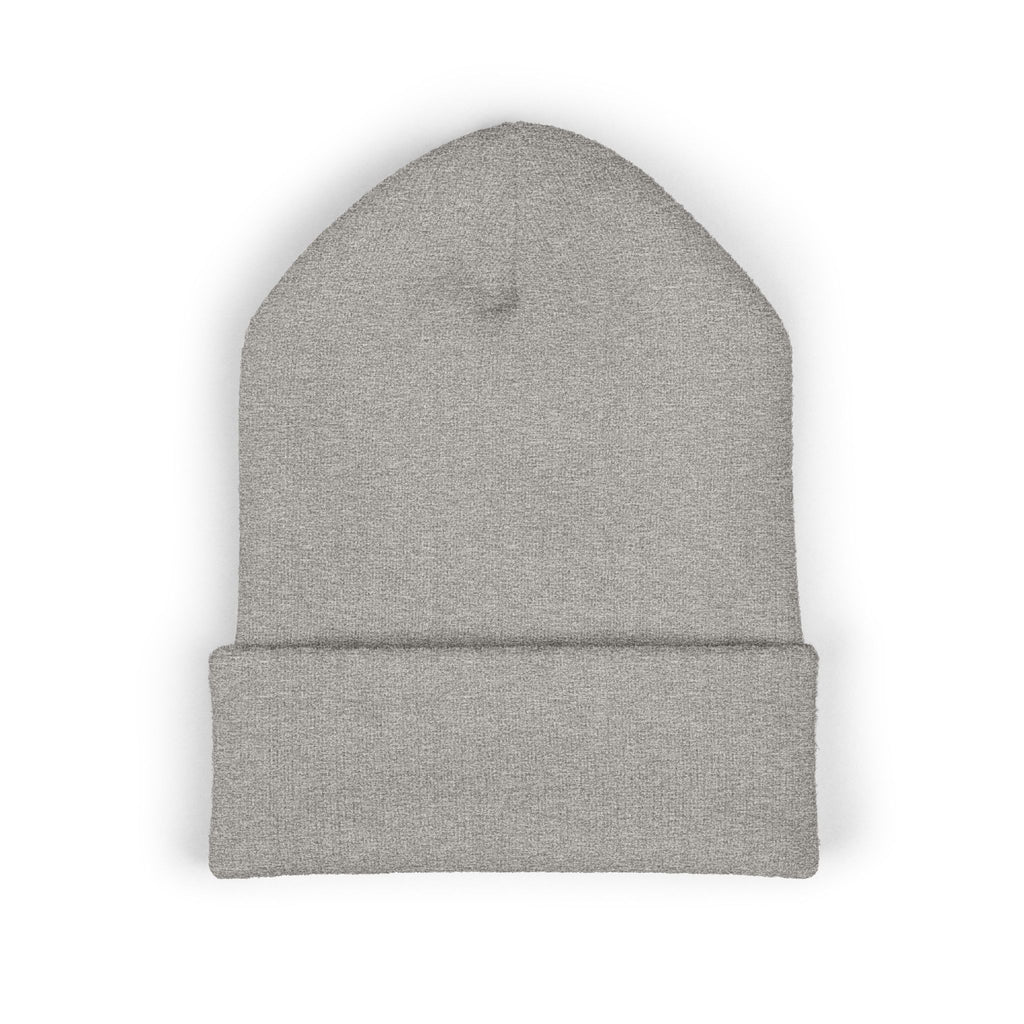 Classic Cuffed Beanie (Embroidered) | Available in Heather Gray and Dark Gray