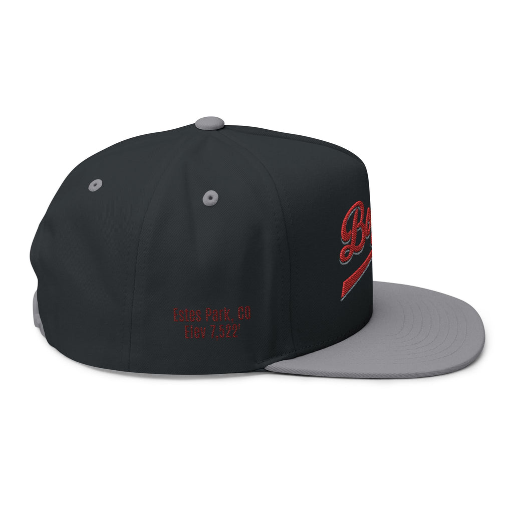 Flat Bill Cap (Embroidered) | Available in 3 different color options
