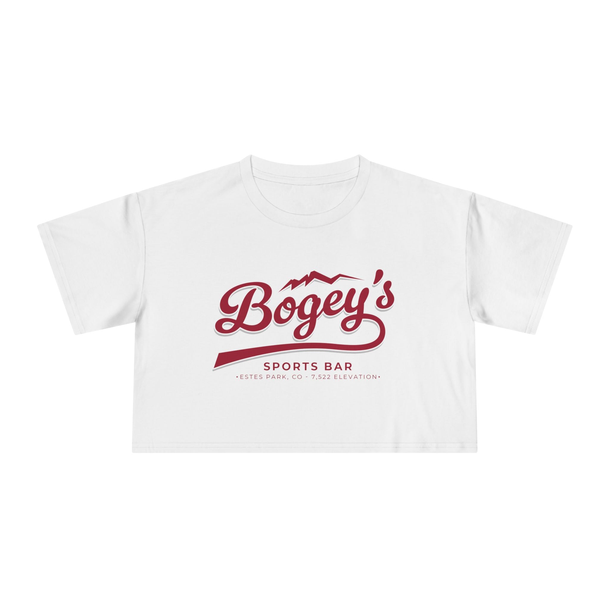 Women's Crop Tee | Available in White and Coal
