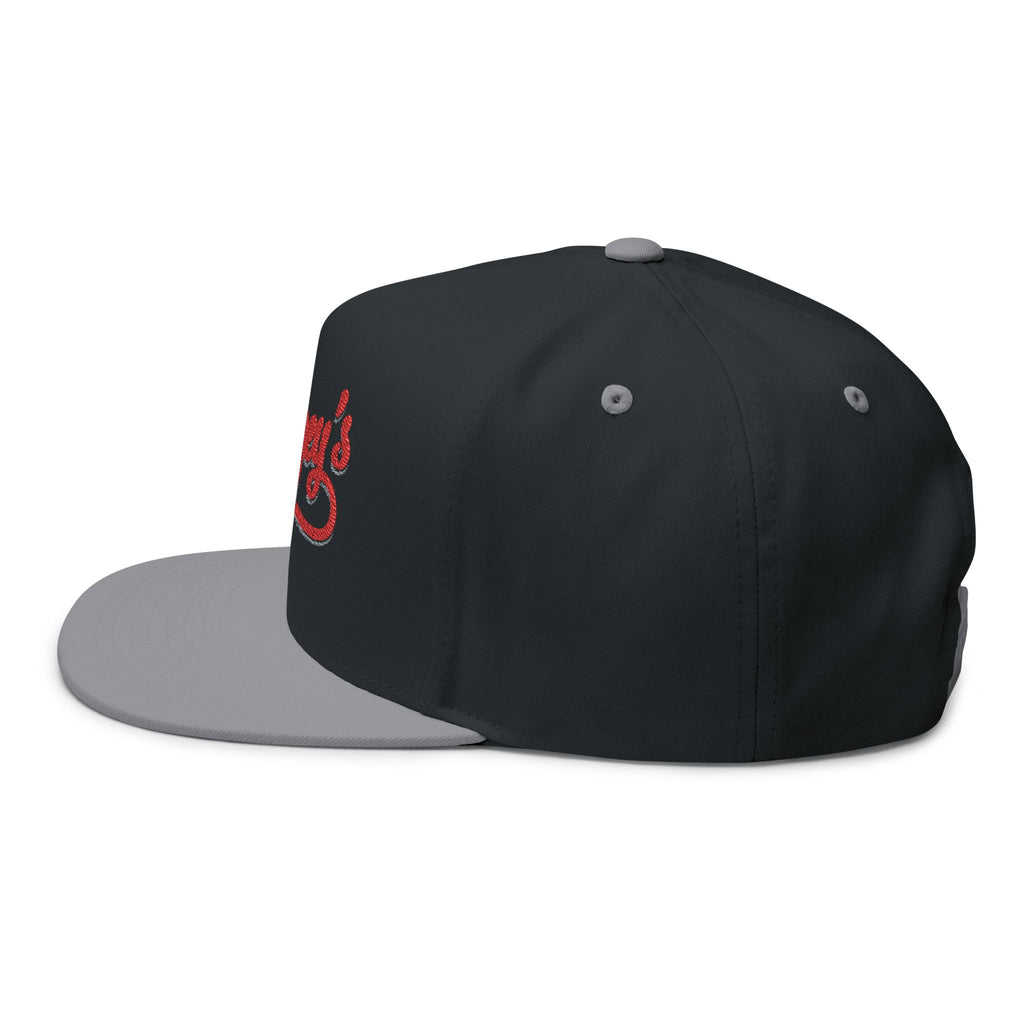 Flat Bill Cap (Embroidered) | Available in 3 different color options