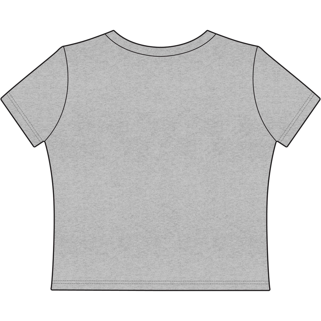 Women's Baby Tee - Available in Black and Athletic Heather